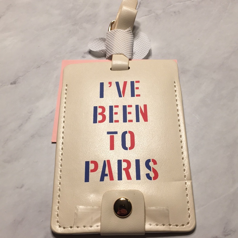 Ban.do ‘I’ve been to Paris’ Luggage Tag